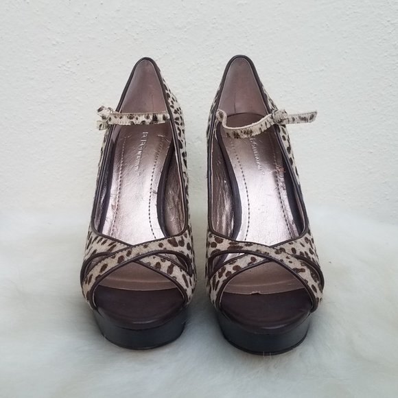 Bcbgeneration leopard print heels size 8 - Picture 2 of 6